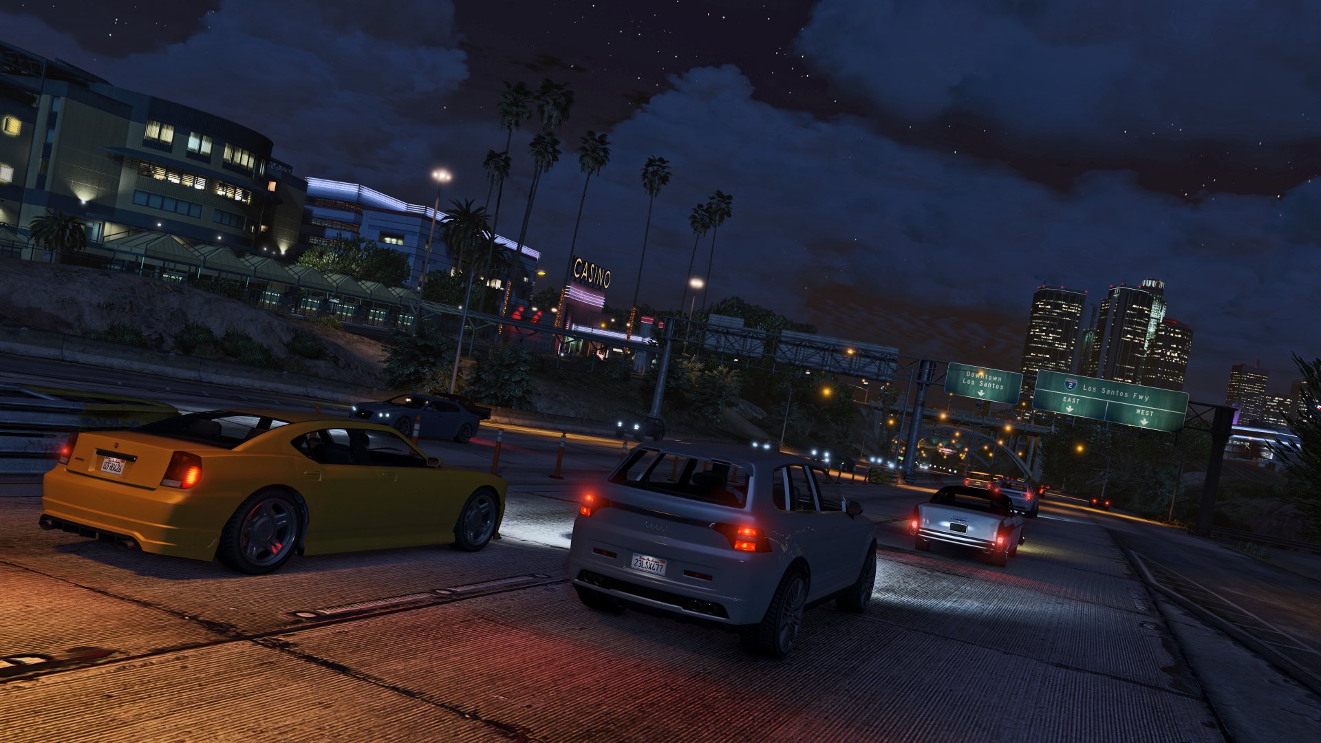 Los Santos at night